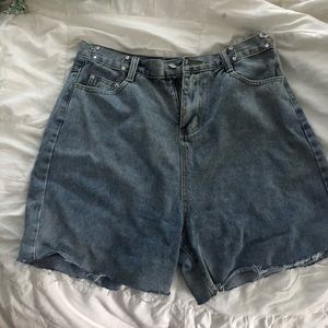 jean shorts
